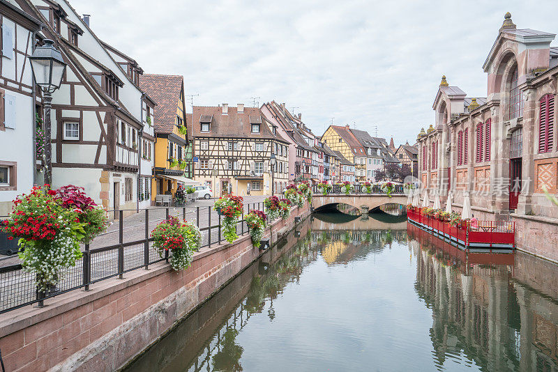 La petite Venise, Colmar, Alsace，法国